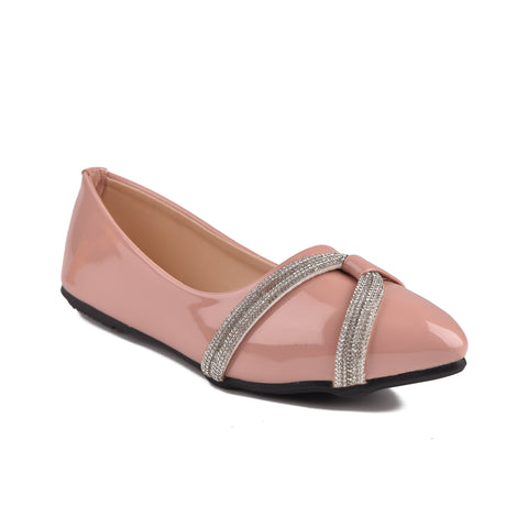 Girls Pink Casual Pumps KD814