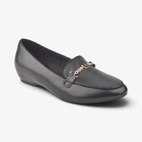Women Black Comfit Sole Shoes WM1271