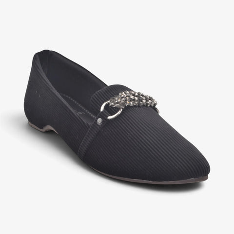 Women Black Comfit Sole Shoes WM1324