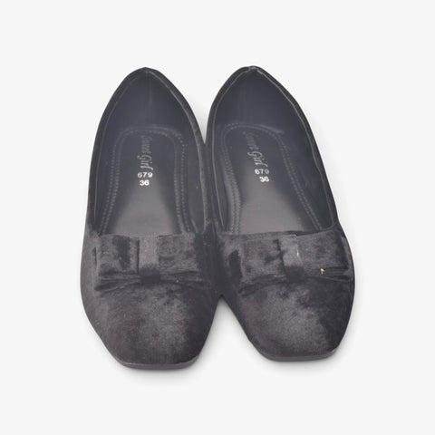 Women Black Casual Pumps WM1317