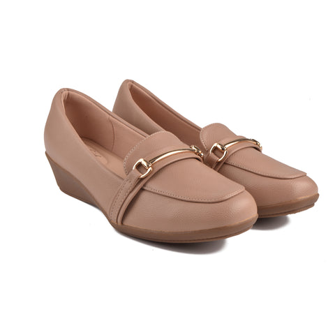 Beige Comfit Court Shoes WN1236