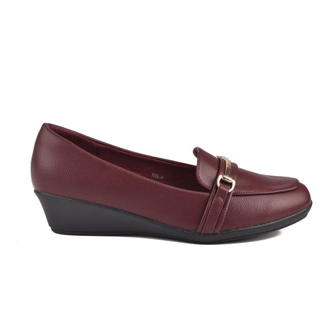 Maroon Comfit Court Shoes WN1238
