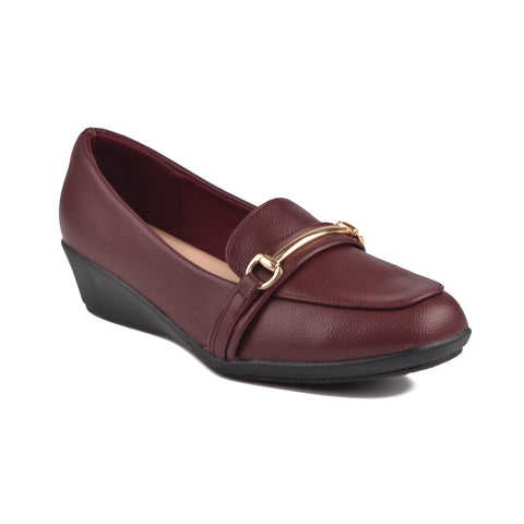 Maroon Comfit Court Shoes WN1238