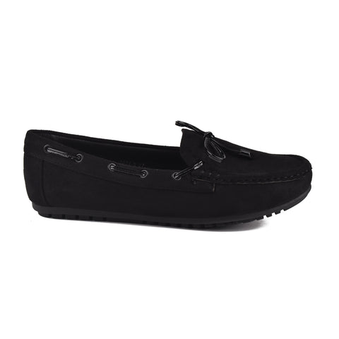Black Suede Women Pumps WN1237