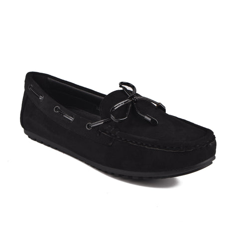 Black Suede Women Pumps WN1237