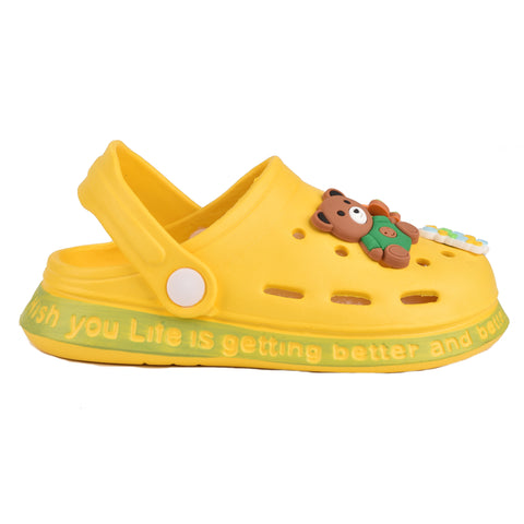 Kids Yellow Crocs KD75