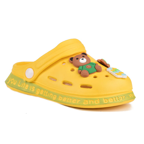 Kids Yellow Crocs KD75