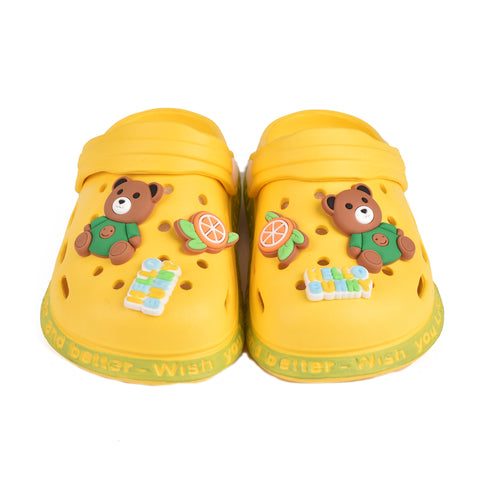 Kids Yellow Crocs KD75