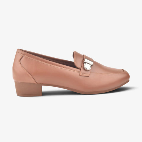 Women Brown Heel Comfit Shoes WM1310