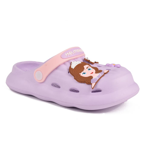 Kids Purple Crocs KD74