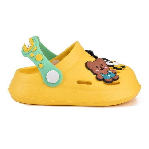 Kids Yellow Crocs KD004