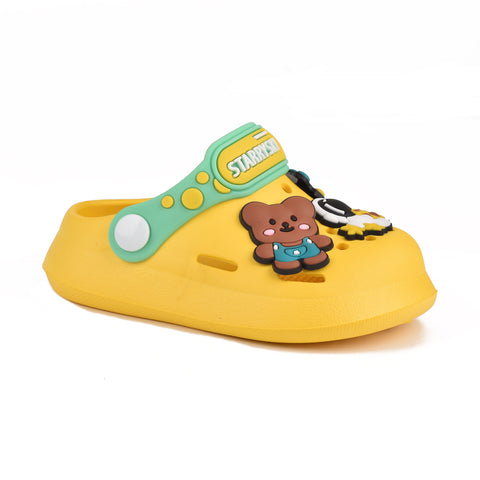 Kids Yellow Crocs KD004