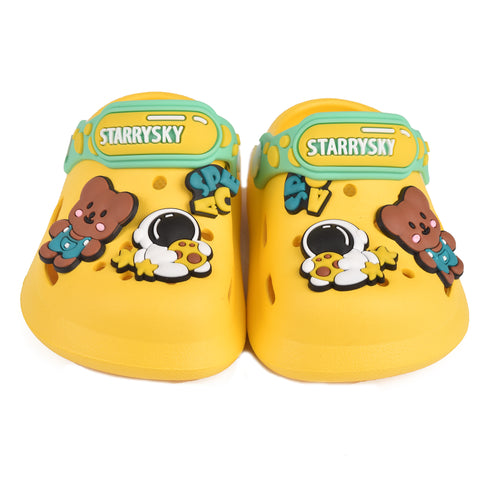 Kids Yellow Crocs KD004