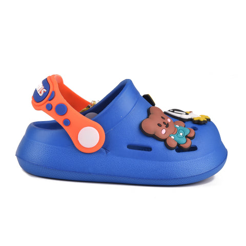 Kids Navy Crocs KD004