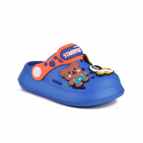 Kids Navy Crocs KD004