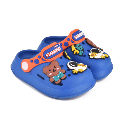 Kids Navy Crocs KD004