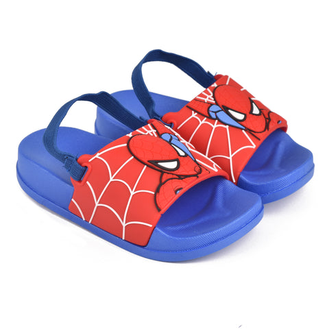 Girls Blue Casual Slippers KD59