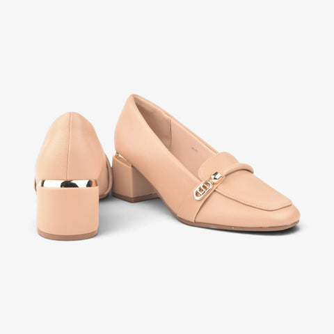 Women Pink Heel Comfit Shoes WM1307