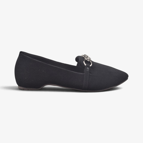 Women Black Comfit Sole Shoes WM1324