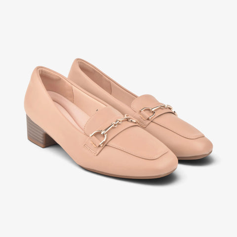 Women Pink Heel Comfit Shoes WM1272