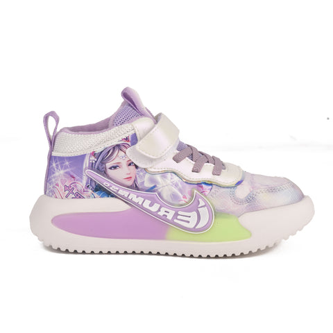 Girls Purple Casual Jogger KD701