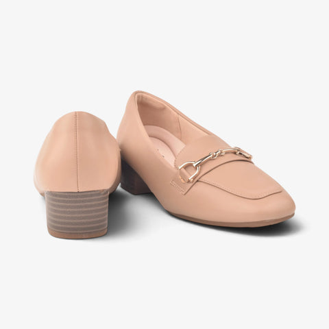 Women Pink Heel Comfit Shoes WM1272