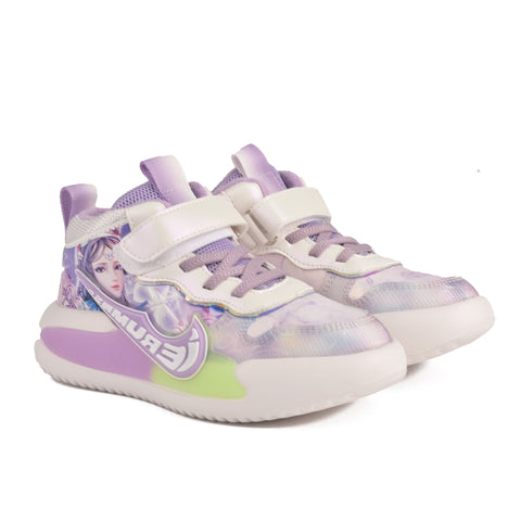 Girls Purple Casual Jogger KD701