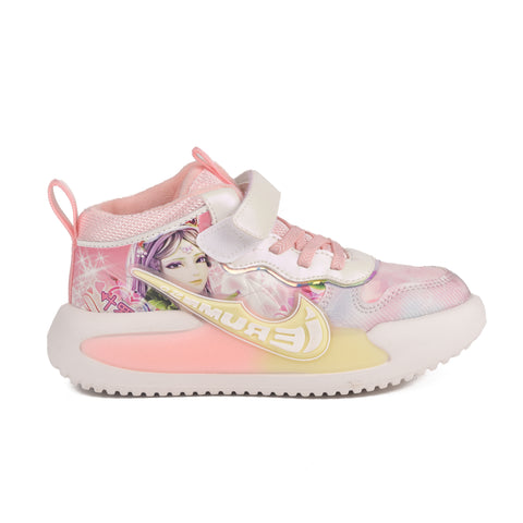 Girls Pink Casual Jogger KD701