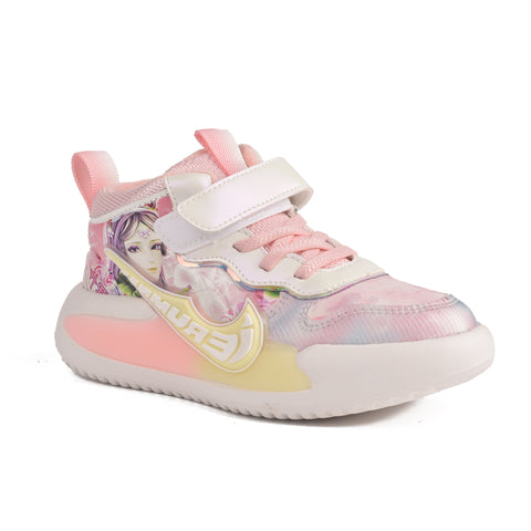 Girls Pink Casual Jogger KD701