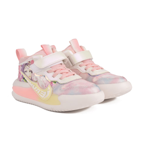 Girls Pink Casual Jogger KD701