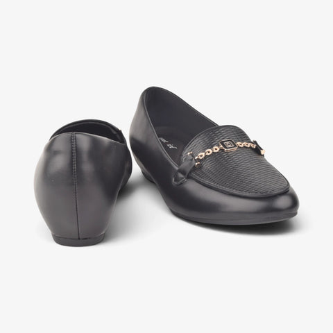 Women Black Comfit Sole Shoes WM1271