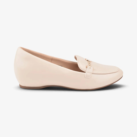 Women Cream Comfit Sole Shoes WM1271