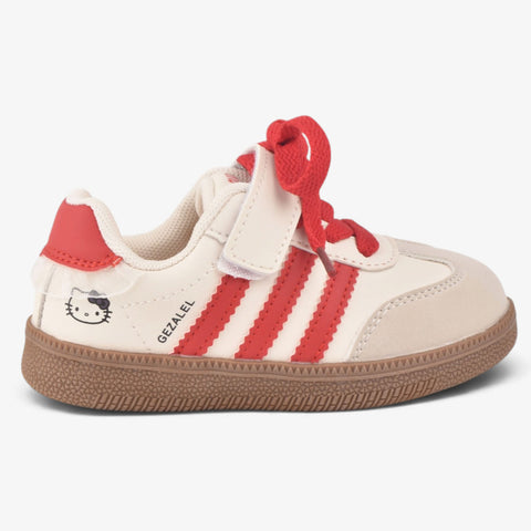 Girls Red Casual Sneakers KDJ518