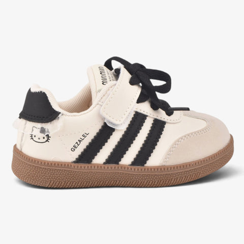 Girls Black Casual Sneakers KDJ518