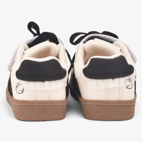 Girls Black Casual Sneakers KDJ518