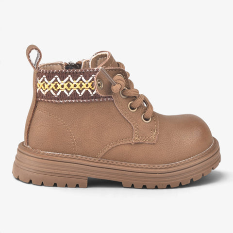 Girls Brown Long Boots KDJ524