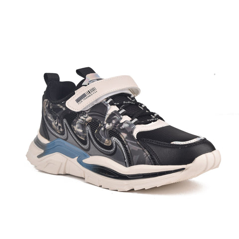 Boys Black Casual Jogger KD720