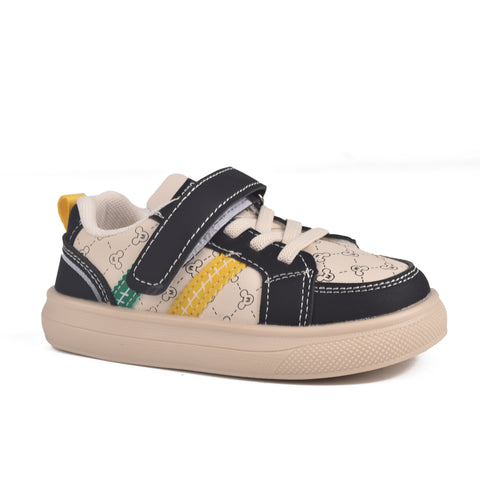 Boys Black Casual Sneakers KD705