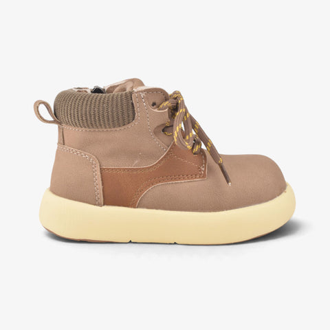 Boys BEIGE Long Boots KDJ522