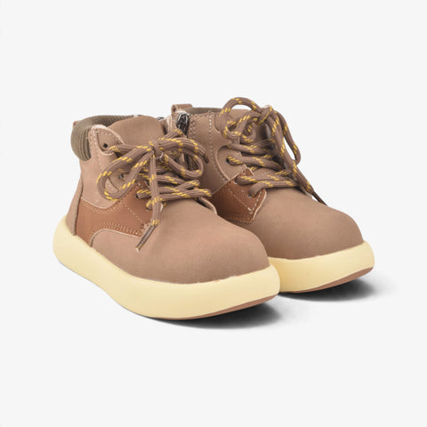 Boys BEIGE Long Boots KDJ522