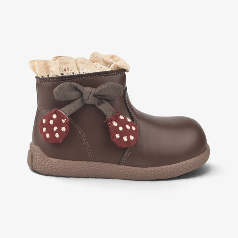 Girls Coffee Long Boots KDJ532