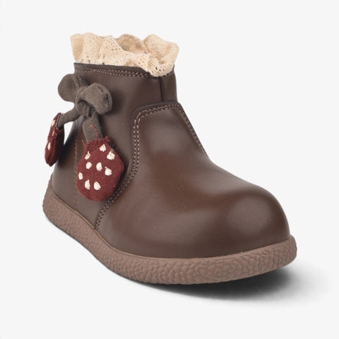 Girls Coffee Long Boots KDJ532