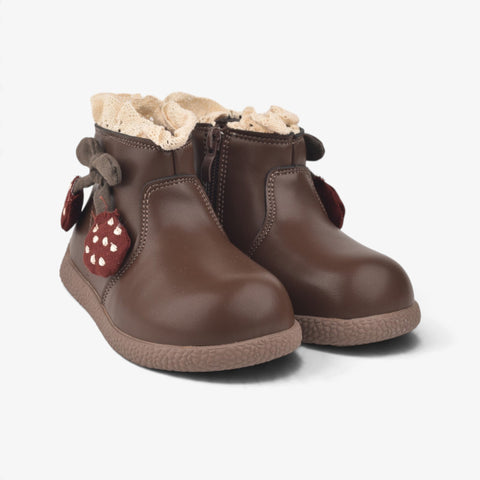 Girls Coffee Long Boots KDJ532