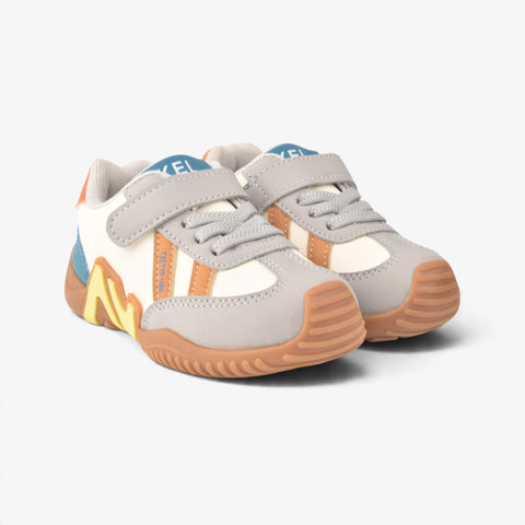 Boys GRAY Casual Sneakers KDJ499