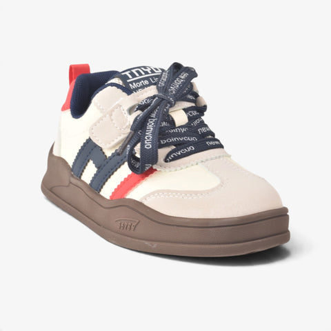 Boys NAVY Casual Sneakers KDJ546