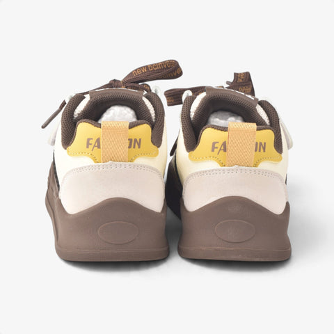 Boys BROWN Casual Sneakers KDJ546