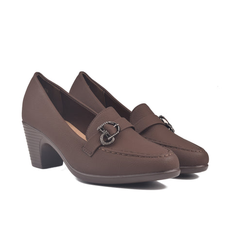Coffee Comfit Court Shoes WN1217
