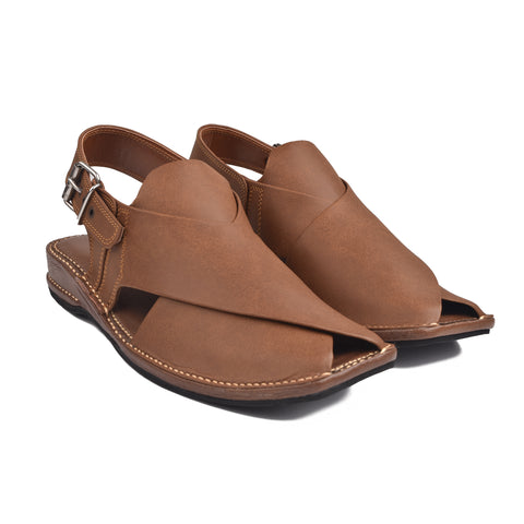 Walnut Zardari Chappal MN3034