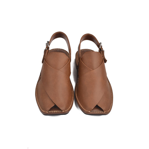 Walnut Zardari Chappal MN3034