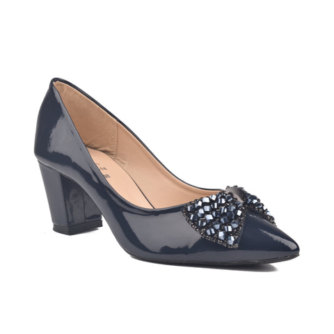 Navy Casual Court Shoes WN1202